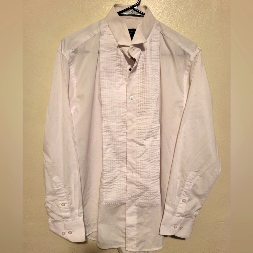 Men's Platinum Button Down Shirt (Size S/P 14-14.5)